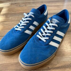 Adidas Suede Blue and White Men's Sneakers